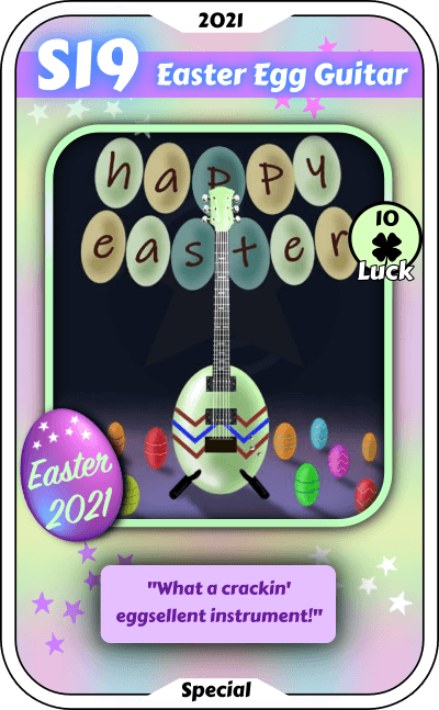 S19 Easter Egg Guitar